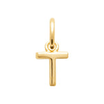Pendentif – Lettre A-Z – Plaqué or – vue 21