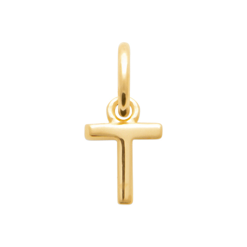 Pendentif – Lettre A-Z – Plaqué or – vue 21