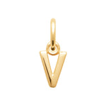 Pendentif – Lettre A-Z – Plaqué or – vue 23