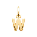 Pendentif – Lettre A-Z – Plaqué or – vue 24