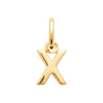 Pendentif – Lettre A-Z – Plaqué or – vue 25