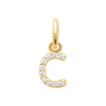 Pendentif – Lettre A-Z – Plaqué or – vue 4