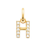 Pendentif – Lettre A-Z – Plaqué or – vue 9