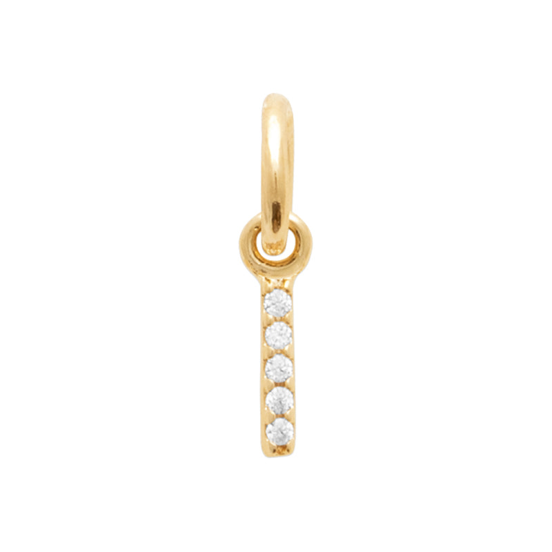 Pendentif – Lettre A-Z – Plaqué or – vue 10