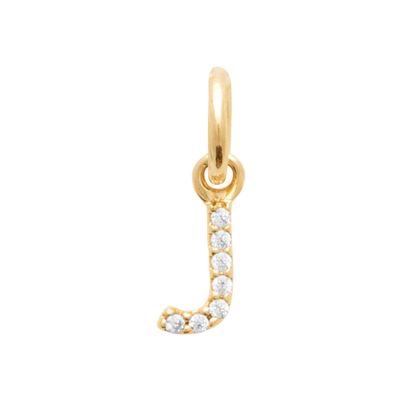 Pendentif – Lettre A-Z – Plaqué or – vue 11