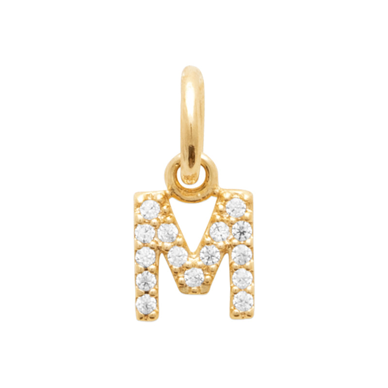 Pendentif – Lettre A-Z – Plaqué or – vue 14