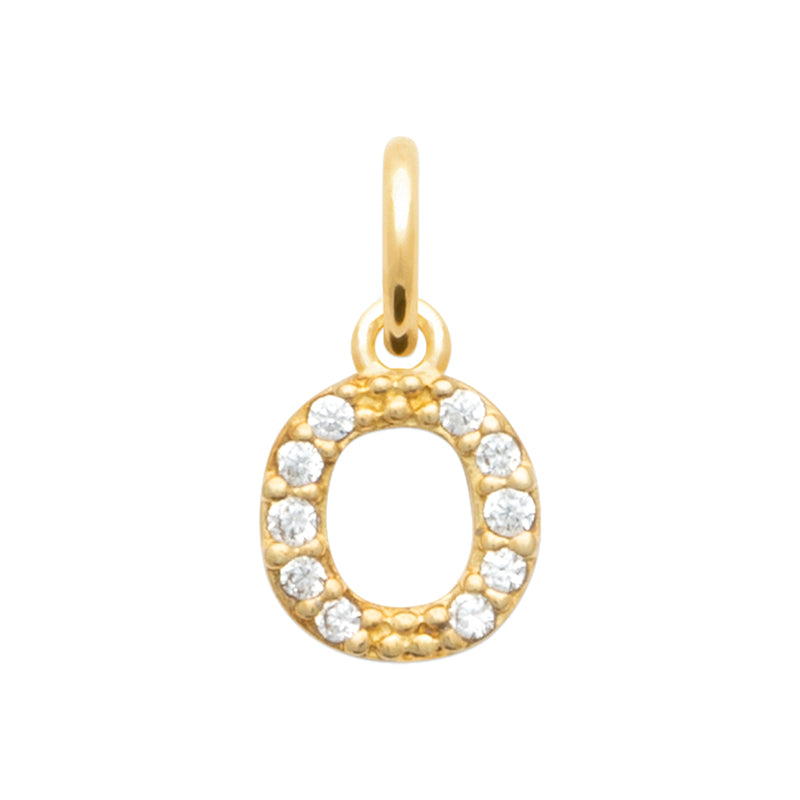Pendentif – Lettre A-Z – Plaqué or – vue 16