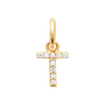 Pendentif – Lettre A-Z – Plaqué or – vue 21