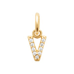 Pendentif – Lettre A-Z – Plaqué or – vue 23