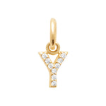 Pendentif – Lettre A-Z – Plaqué or – vue 26