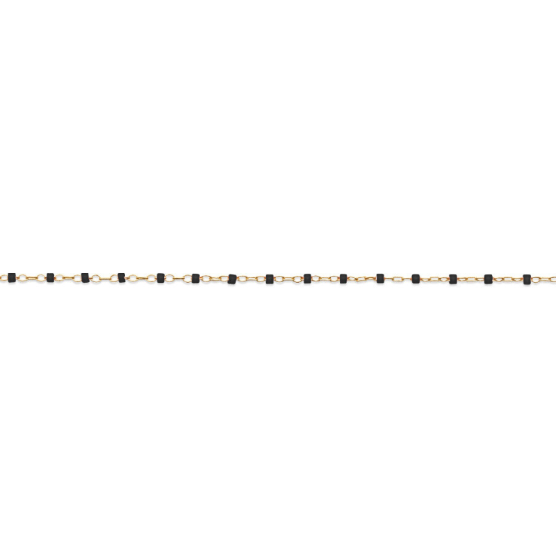 Collier – Plaqué or – vue 2