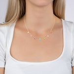 Collier – Plaqué or – vue 2