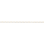 Collier – Plaqué or – vue 2