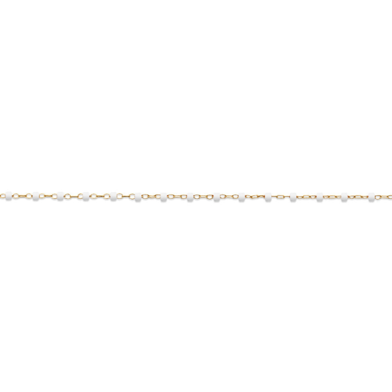 Collier – Plaqué or – vue 2