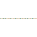 Collier – Plaqué or – vue 2