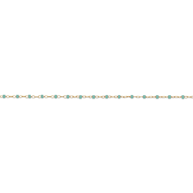 Collier – Plaqué or – vue 2
