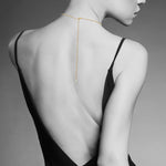 Collier – Plaqué or – vue 3