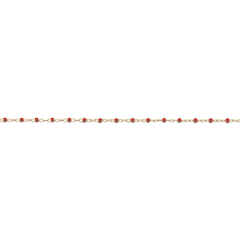 Collier – Plaqué or – vue 2