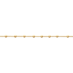 Collier – Plaqué or – vue 2