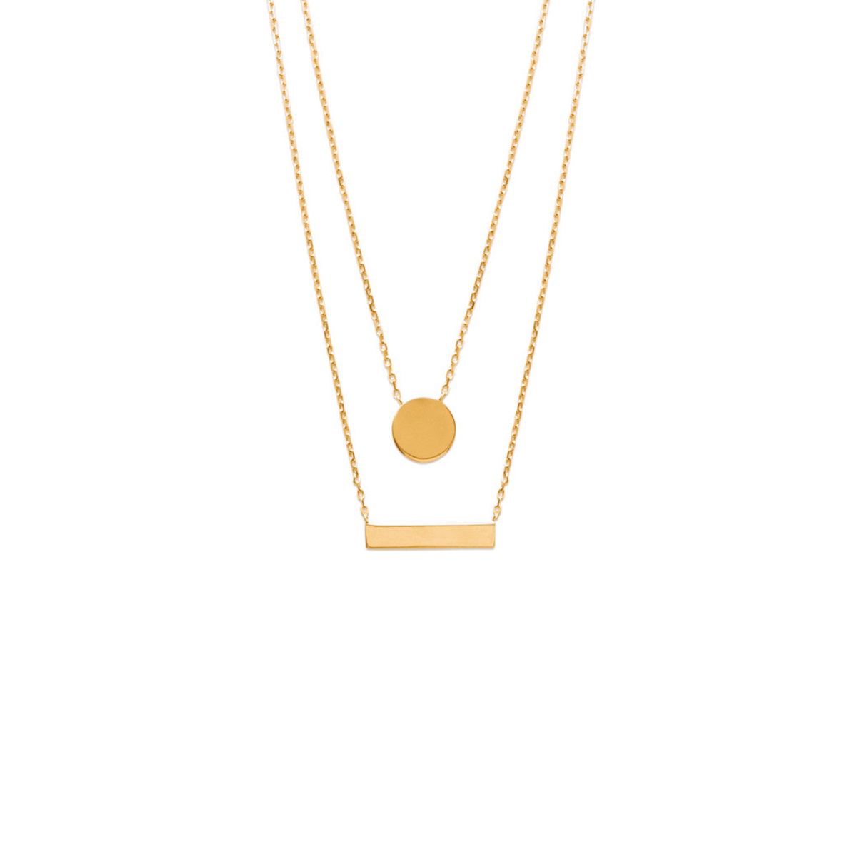 Collier – Plaqué or