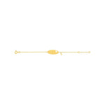 Robbez – Bracelet – Gourmette – Or Jaune