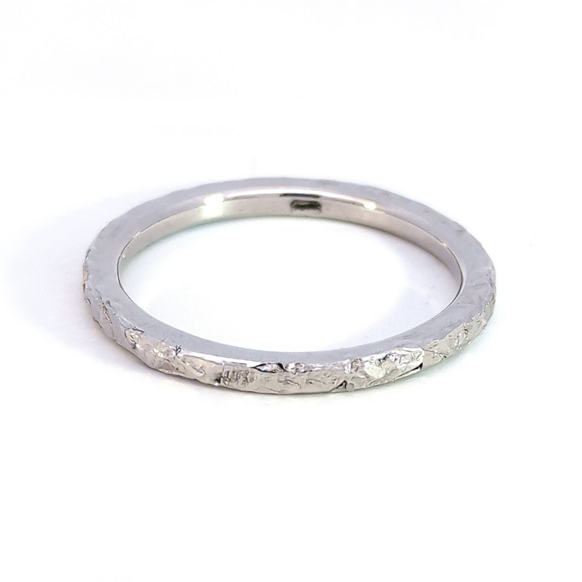 Création – Bague – Alliance – Platine – vue 2