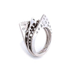Création – Bague – Or Blanc – Diamants