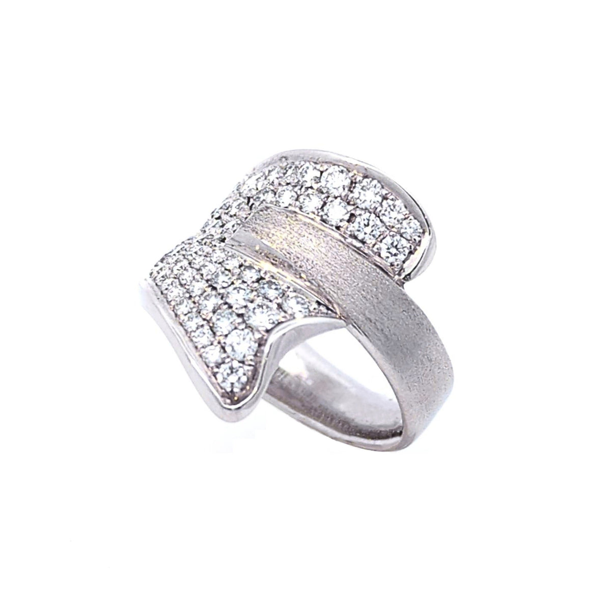 Création – Bague – Platine – Diamants