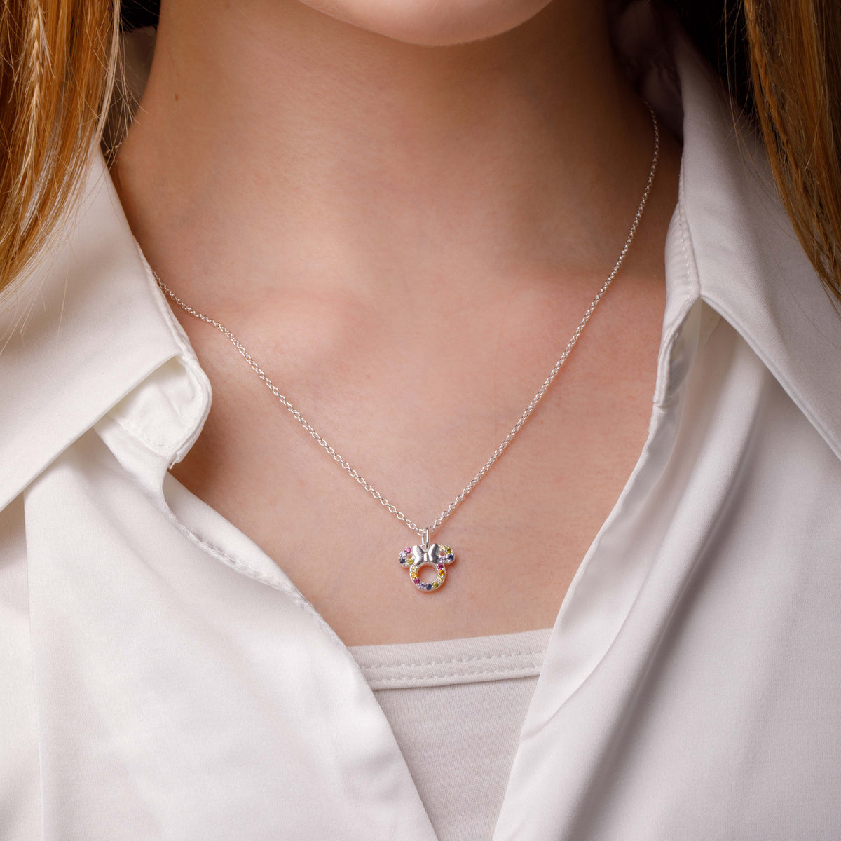 Disney – Collier – Mickey & Minnie – vue 2