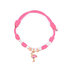 Dodo – Bracelet Cordon Flamant Rose