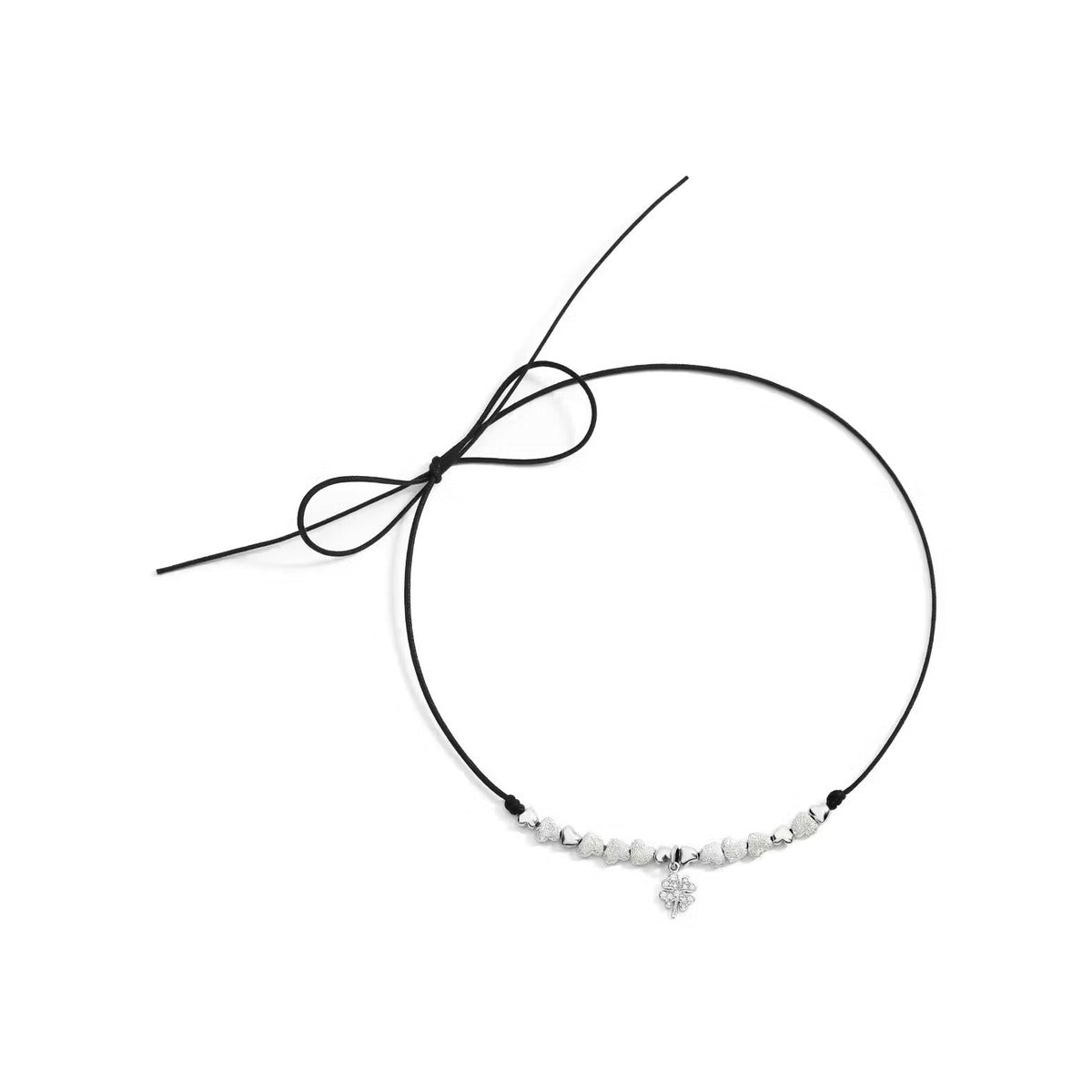 Dodo – Collier Cordon – Coeur & Trèfle