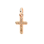 Dodo – Croix – Diamants cognac