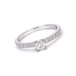 Femme Adorée – Bague – Or Blanc & Diamants
