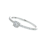 Femme Adorée – Bague – Or Blanc & Diamants