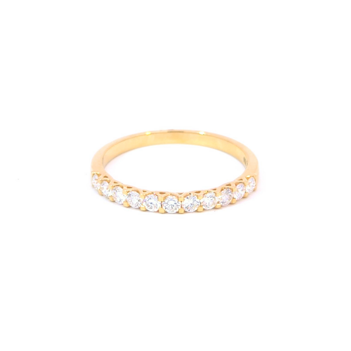 Femme Adorée – Bague – Or Jaune & Diamants – vue 2