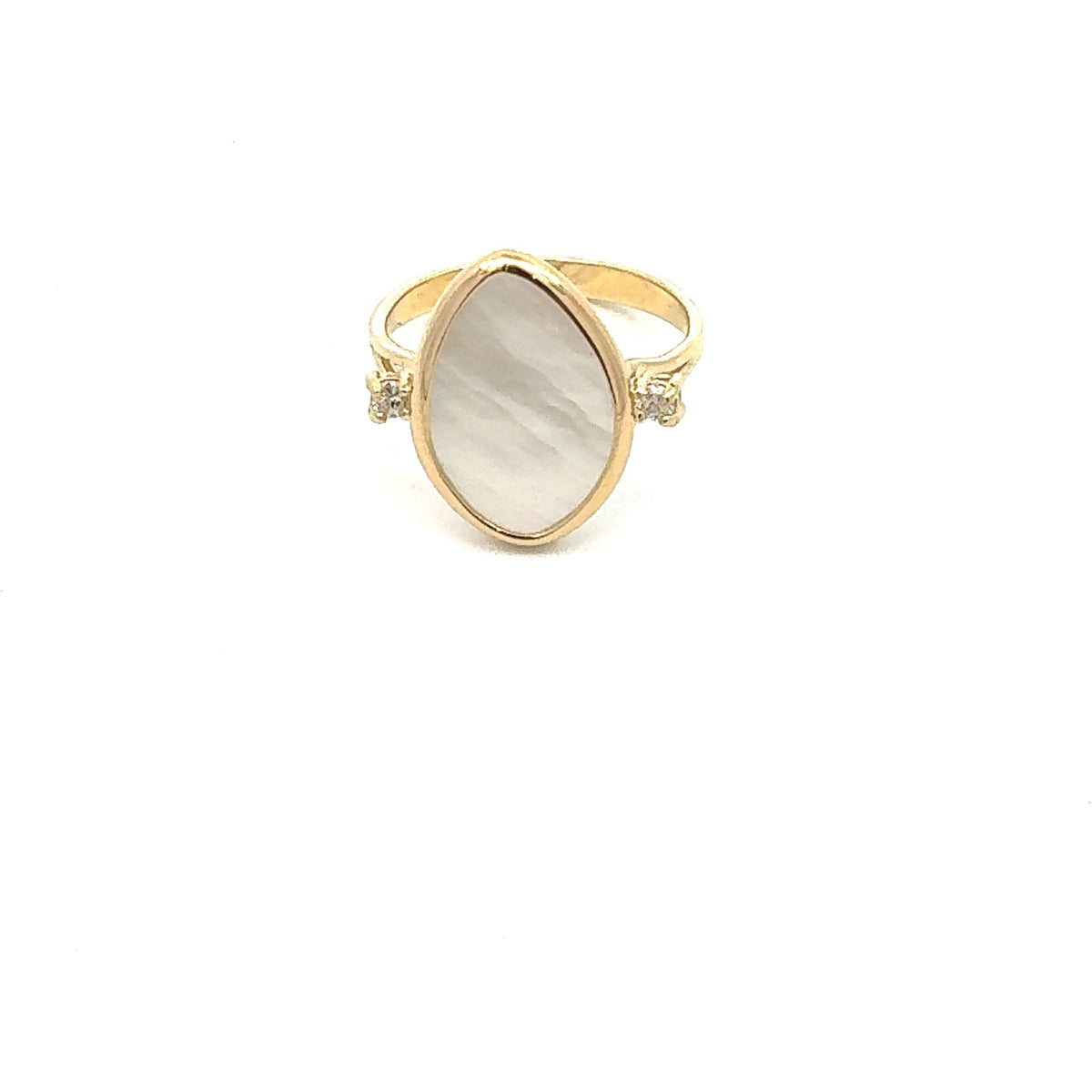 Femme Adorée – Bague – Or Jaune & Diamants – vue 2