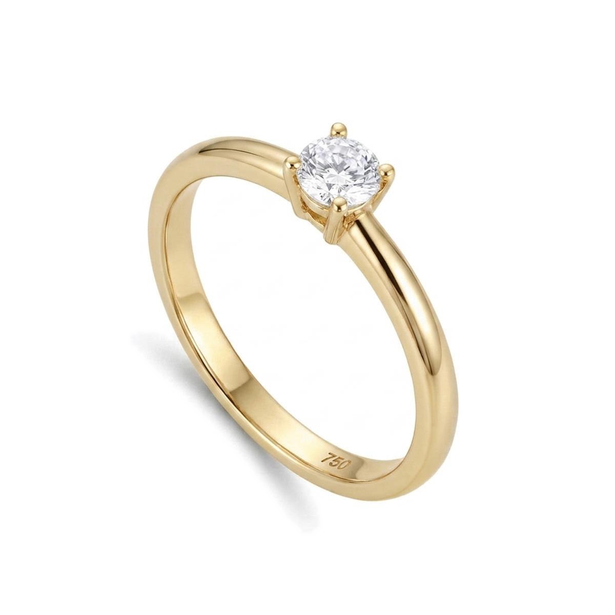 Femme Adorée – Bague – Or jaune & diamants