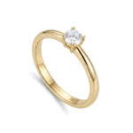 Femme Adorée – Bague – Or jaune & diamants