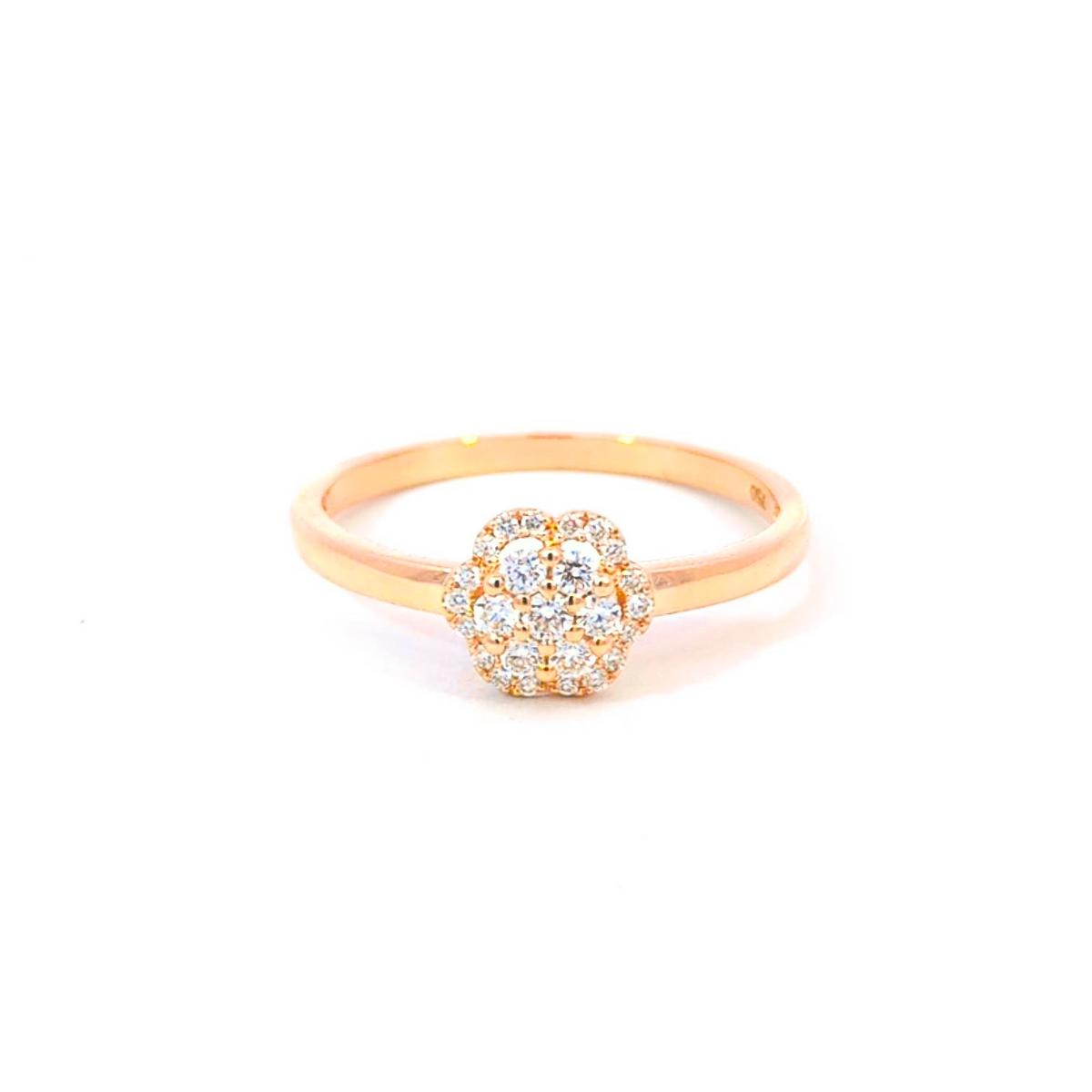 Femme Adorée – Bague – Or Jaune & Diamants – vue 2