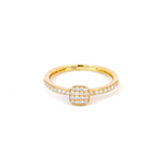 Femme Adorée – Bague – Or Jaune & Diamants – vue 2
