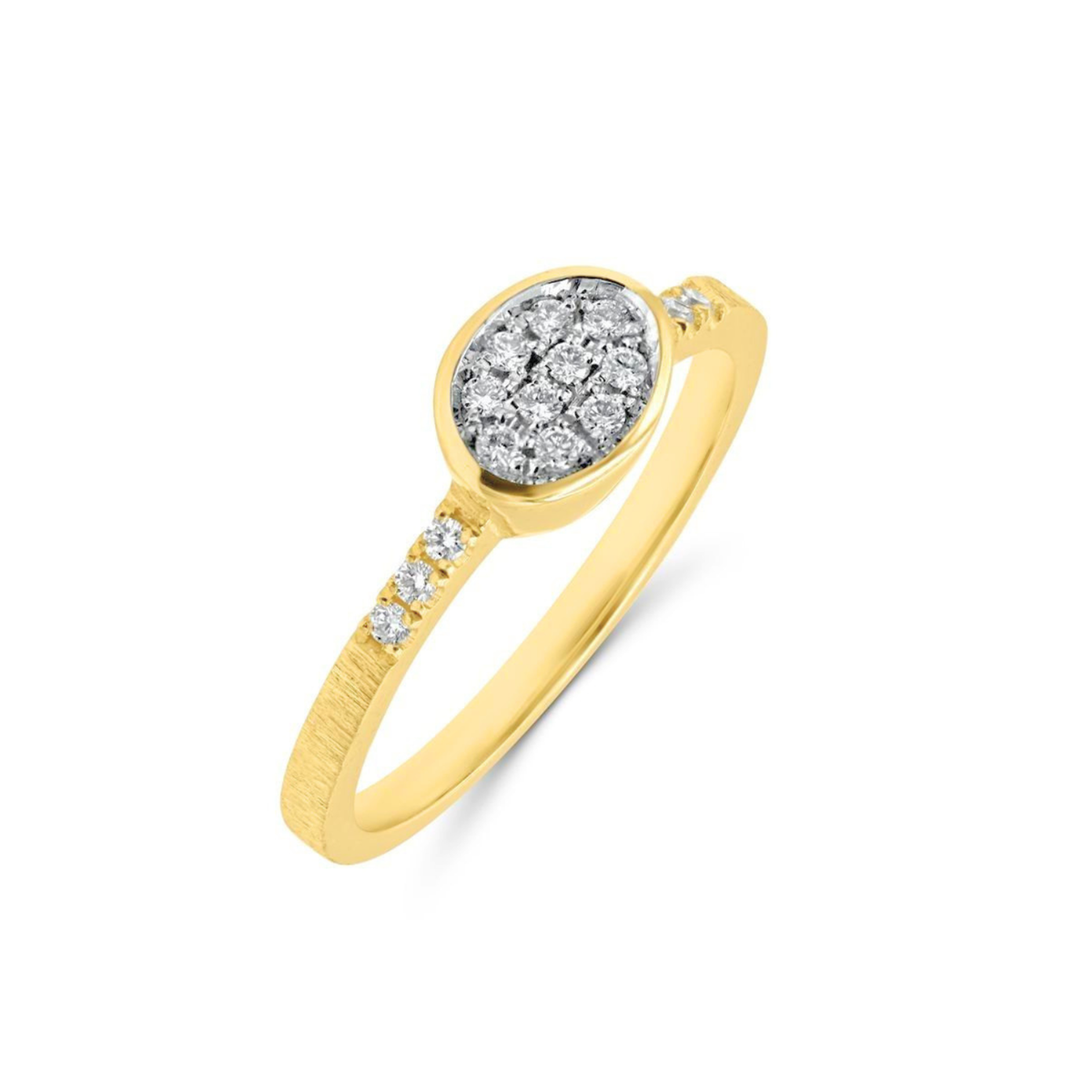 Femme Adorée – Bague – Or Jaune & Diamants