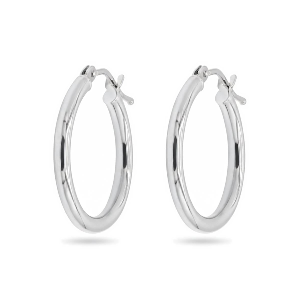 Femme Adorée – Boucles d'oreilles – Or blanc