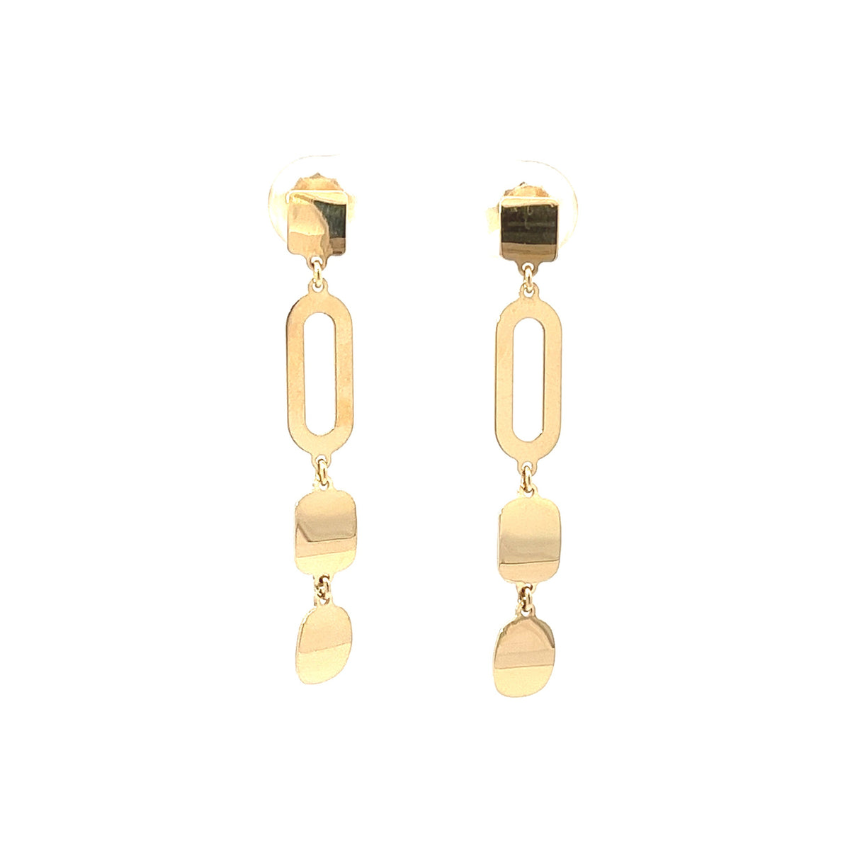 Femme Adorée – Boucles d'Oreilles – Or Jaune