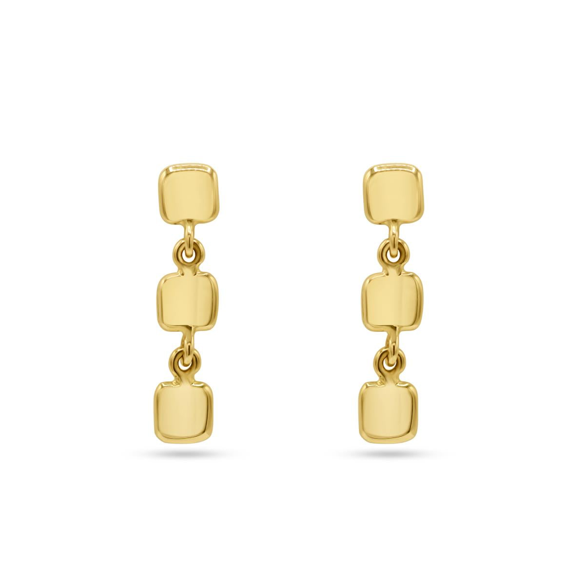Femme Adorée – Boucles d'Oreilles – Or Jaune