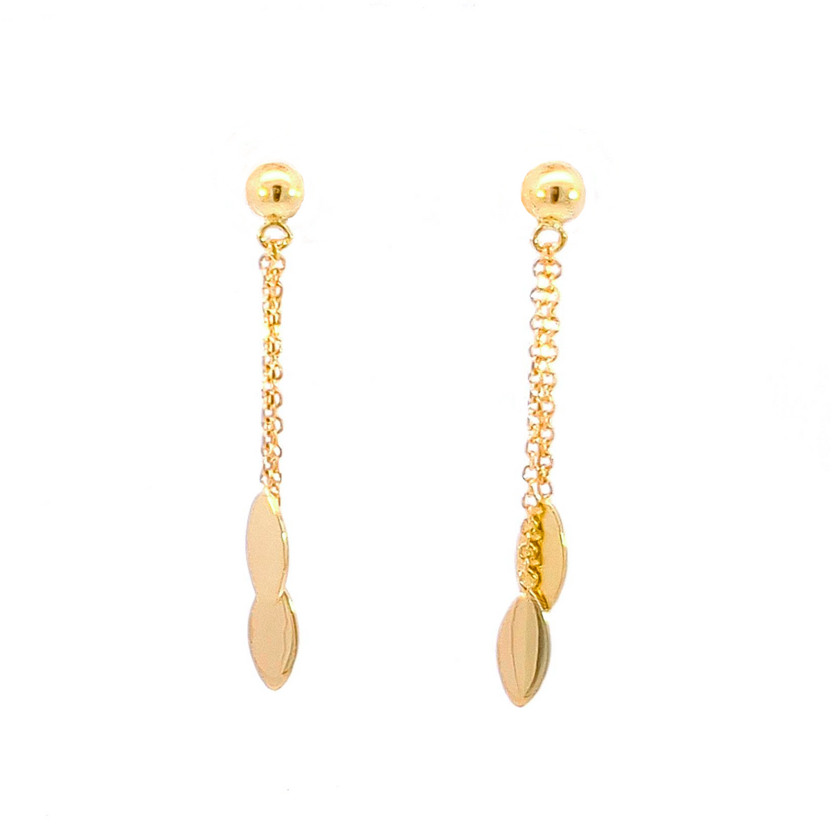 Femme Adorée – Boucles d'Oreilles – Or Jaune