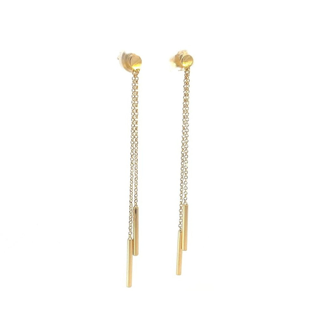 Femme Adorée – Boucles d'Oreilles – Or Jaune