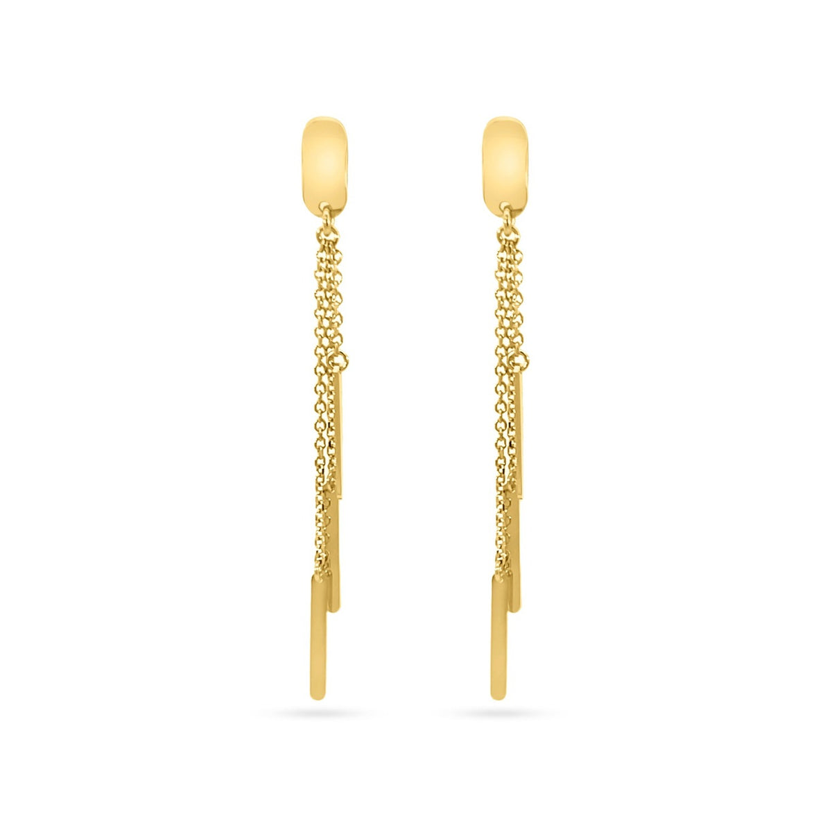Femme Adorée – Boucles d'Oreilles – Or Jaune