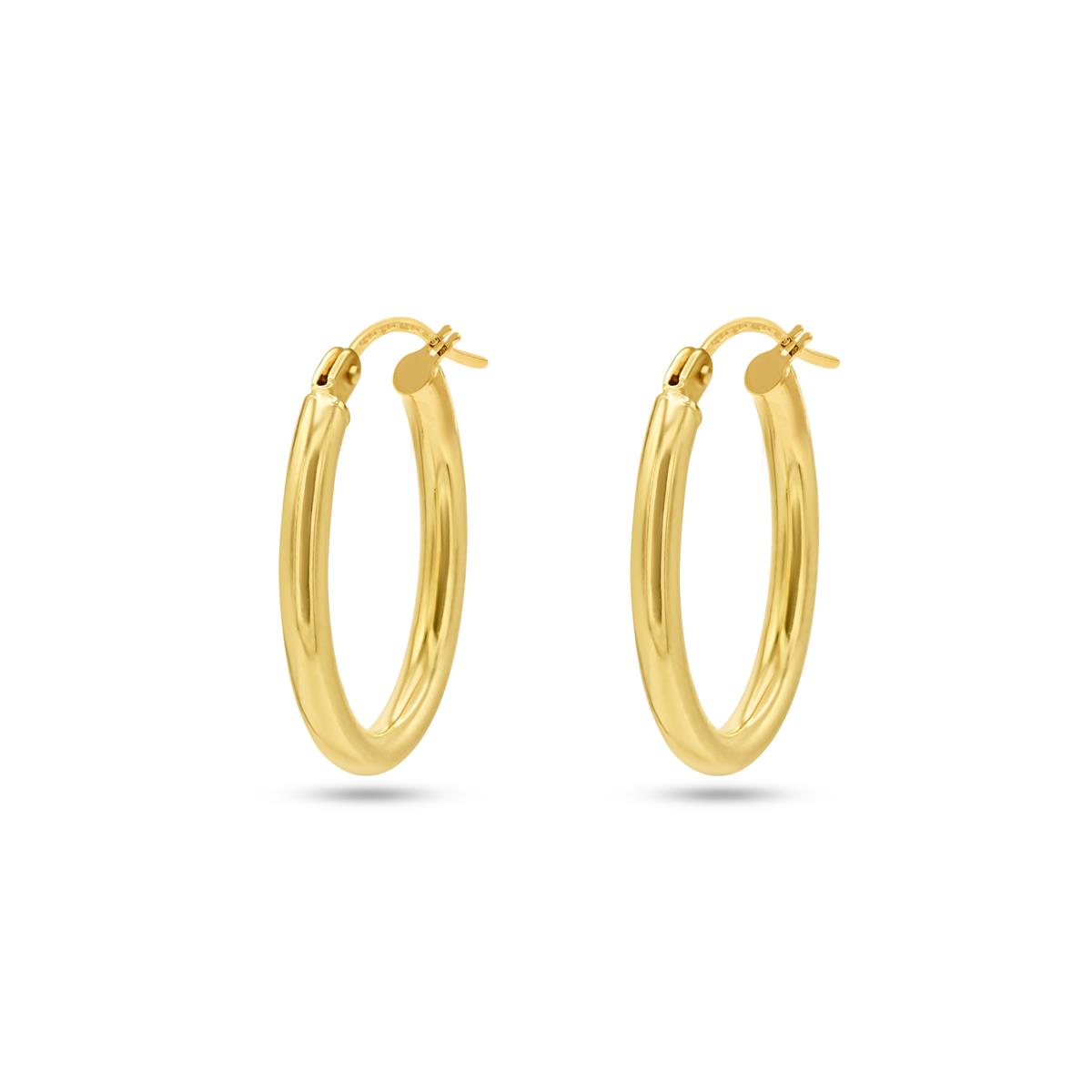 Femme Adorée – Boucles d'Oreilles – Or Jaune