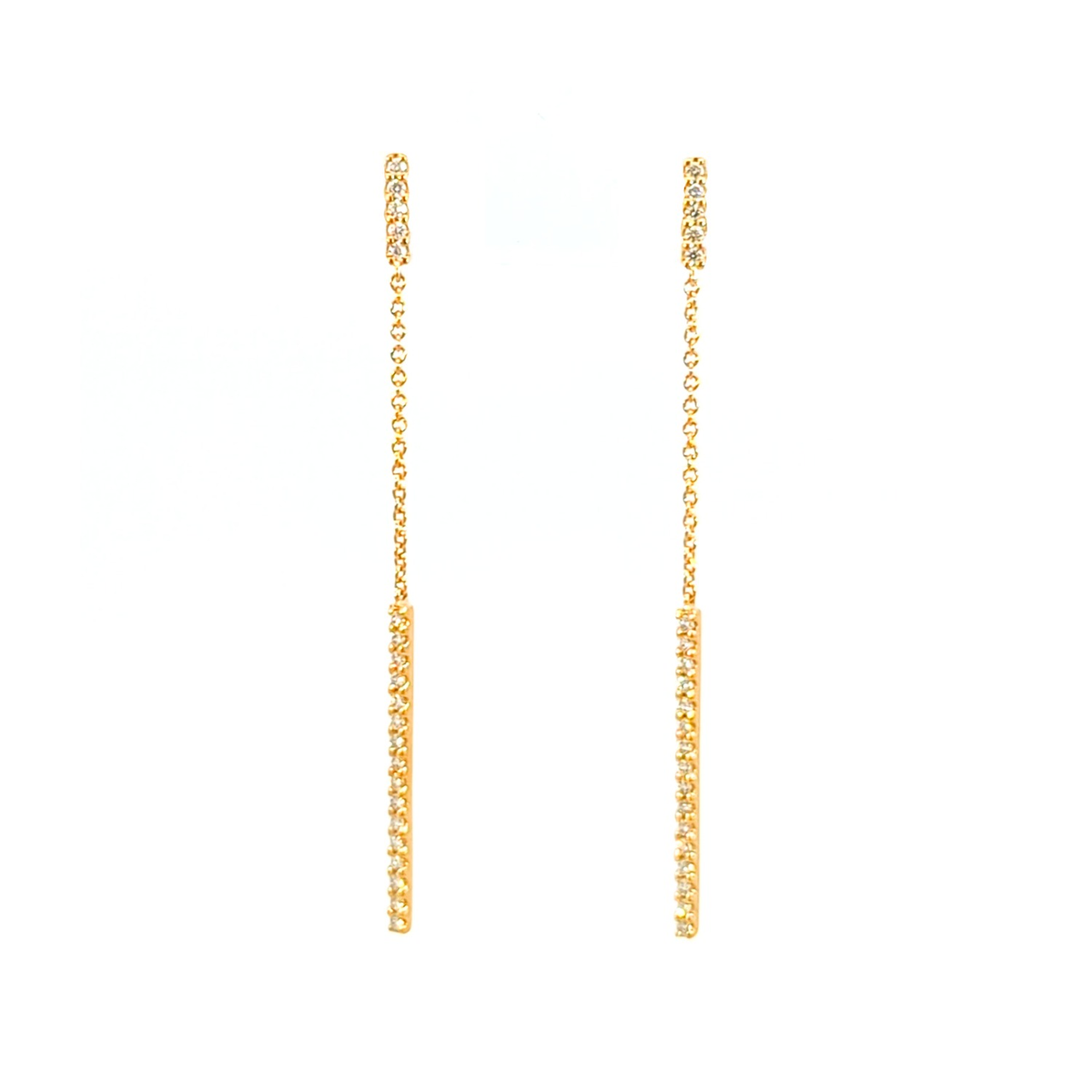 Femme Adorée – Boucles d'oreilles – Or jaune & diamants