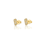 Femme Adorée – Boucles d'Oreilles – Or Jaune & Diamants
